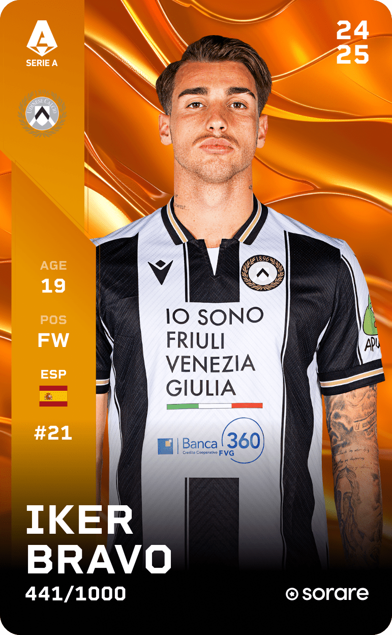 Iker Bravo 2024-25 • Limited 441/1000