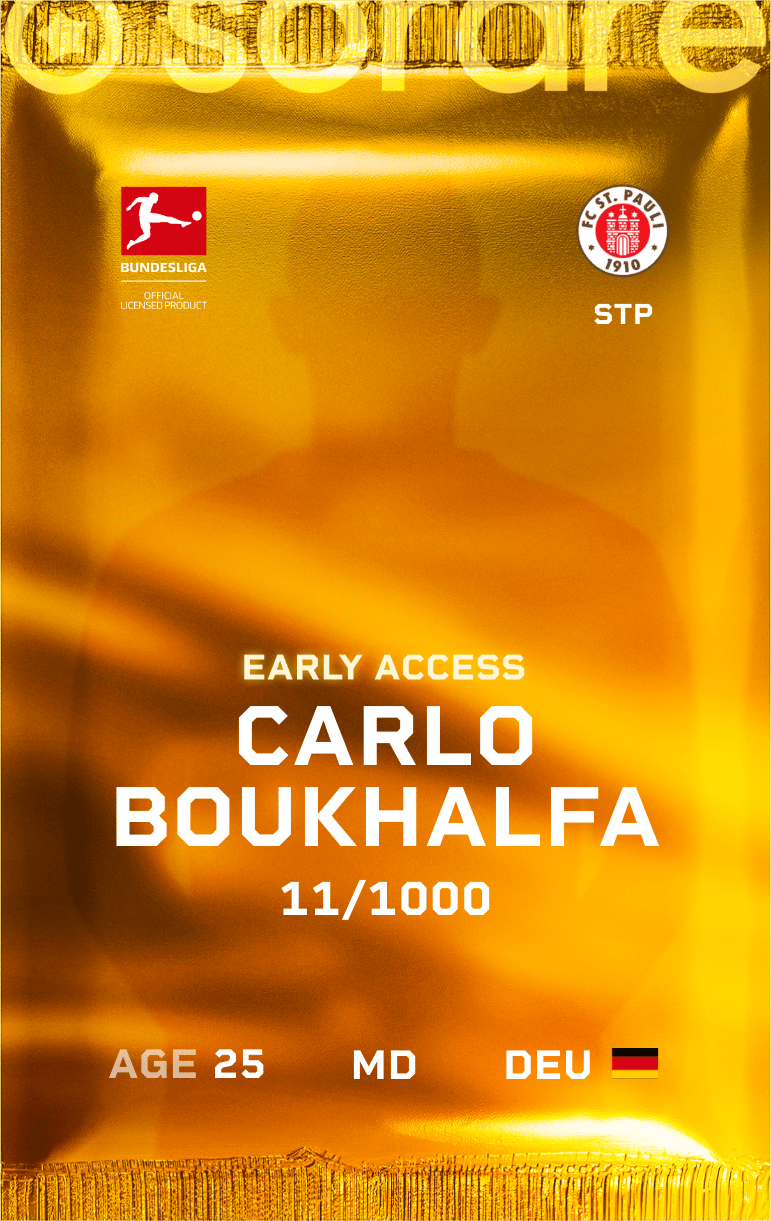 Carlo Boukhalfa 2024-25 • Limited 11/1000