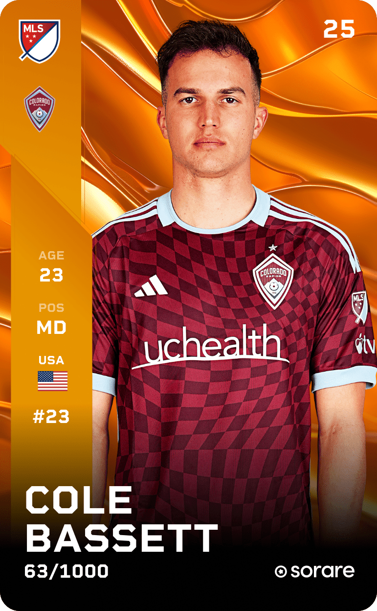 Cole Bassett 2025-26 • Limited 63/1000