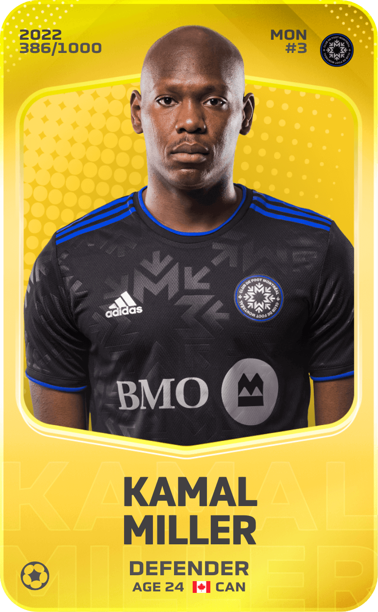 Kamal Miller 2022-23 • Limited 386/1000