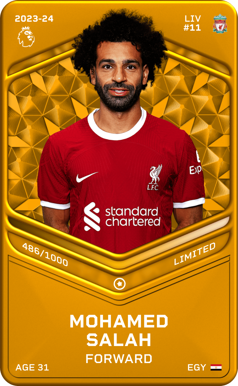 Mohamed Salah 2023-24 • Limited 486/1000