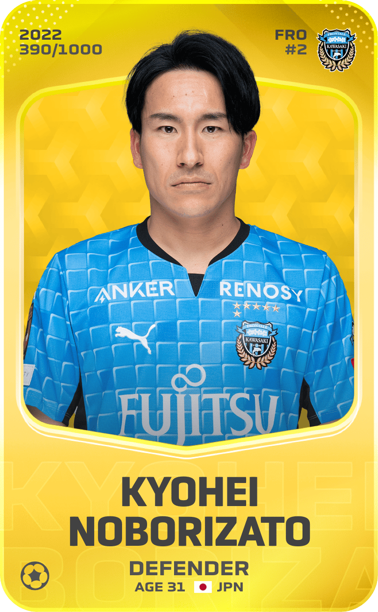 Kyohei Noborizato 2022-23 • Limited 390/1000