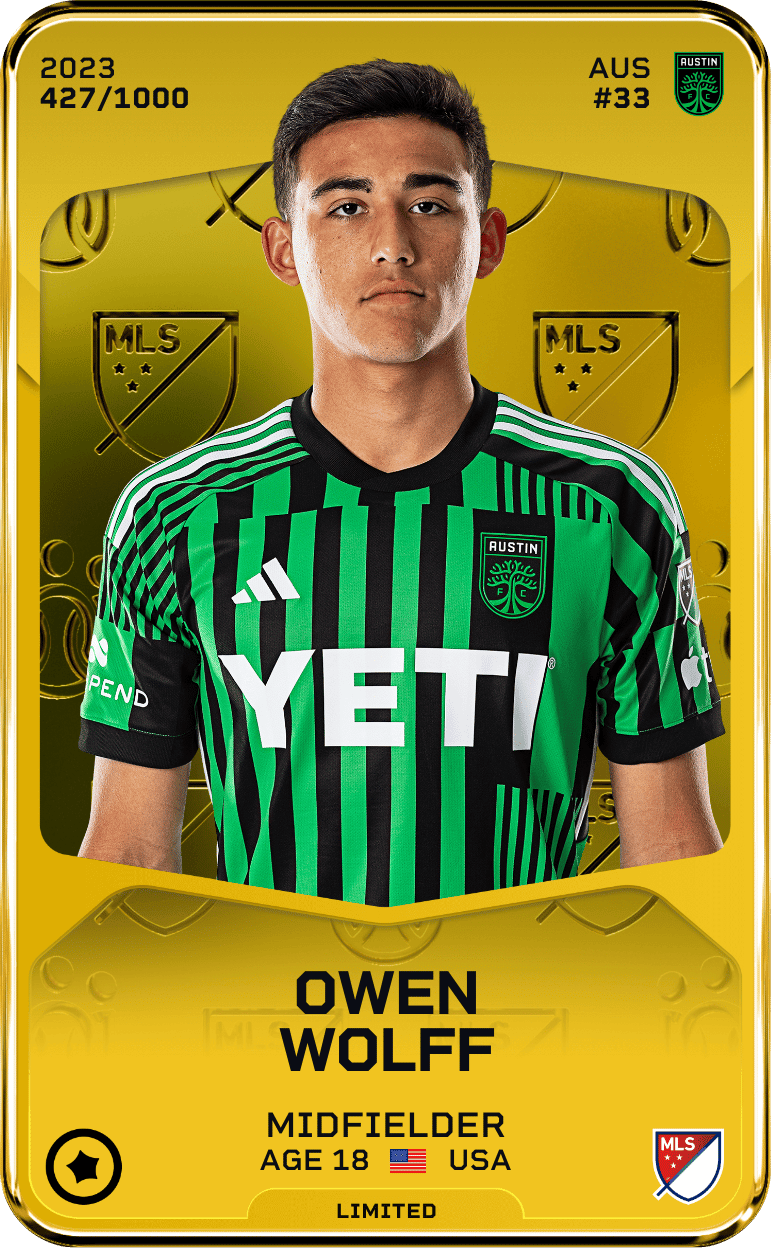 Owen Wolff 2023-24 • Limited 427/1000