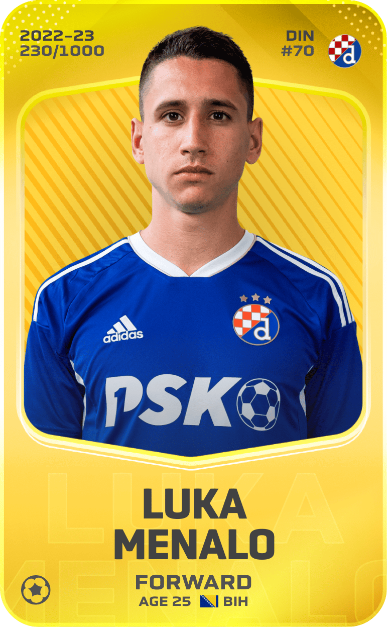 Luka Menalo 2022-23 • Limited 230/1000