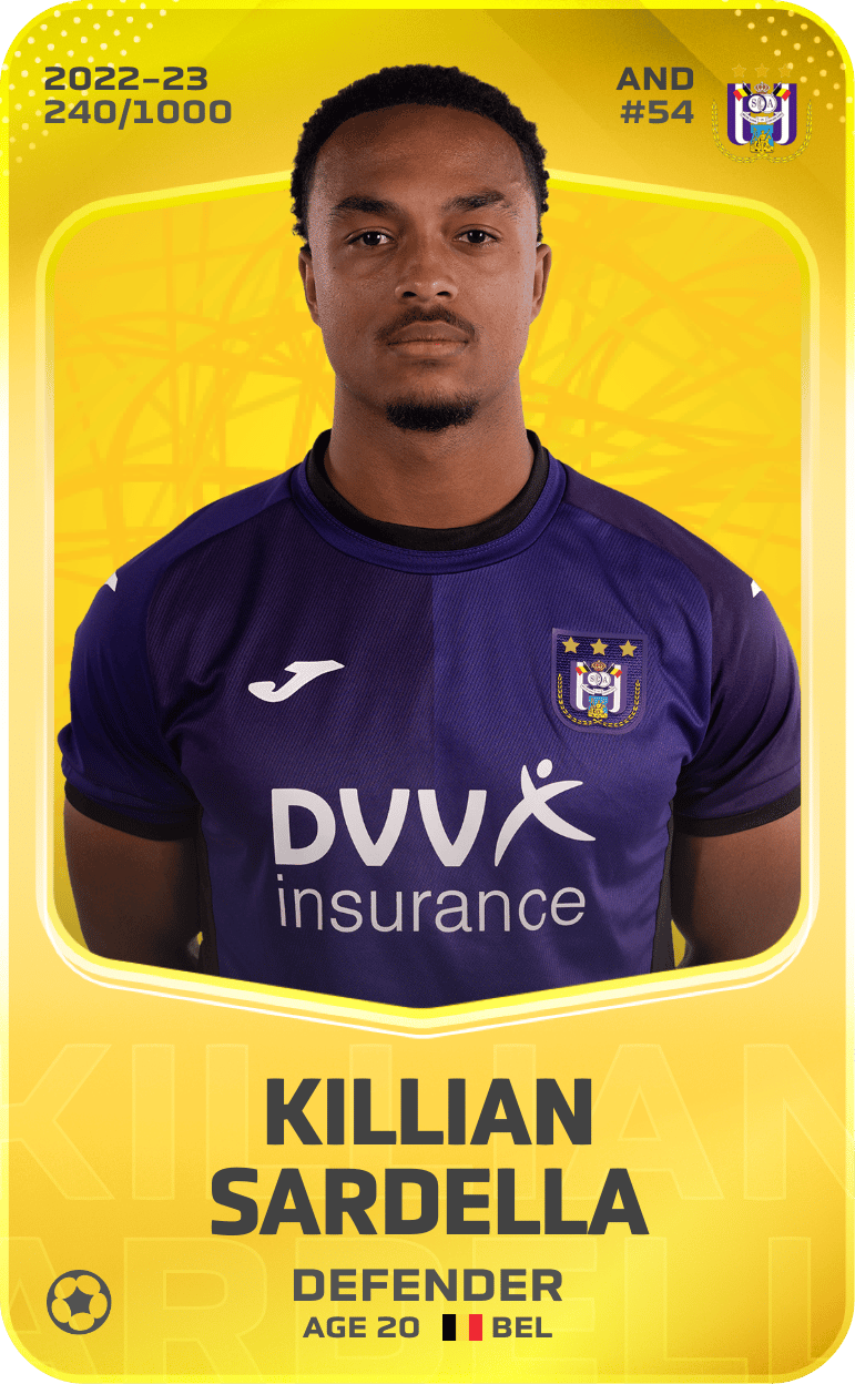 Killian Sardella 2022-23 • Limited 240/1000