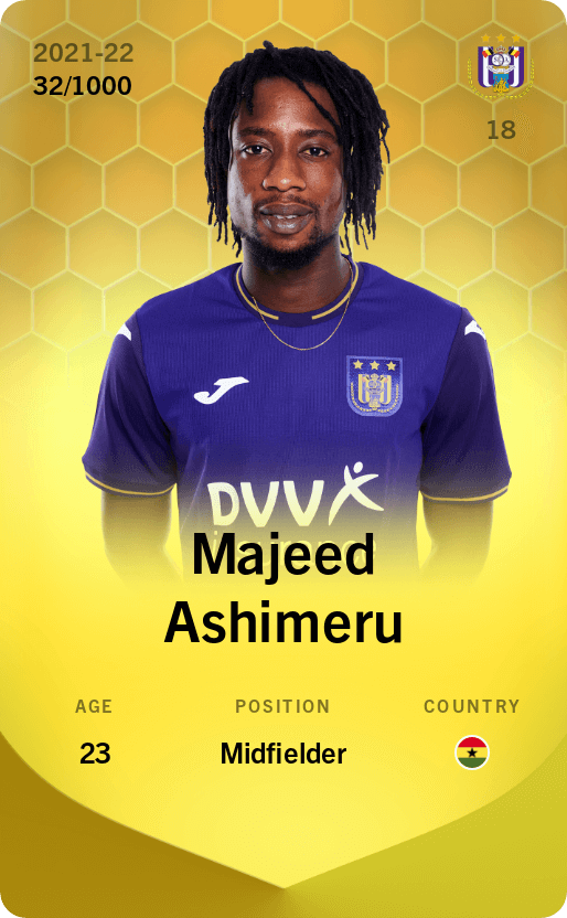 Majeed Ashimeru 2021-22 • Limited 32/1000