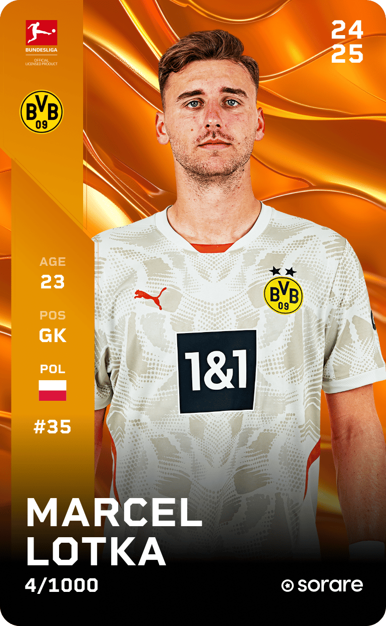 Marcel Lotka 2024-25 • Limited 4/1000