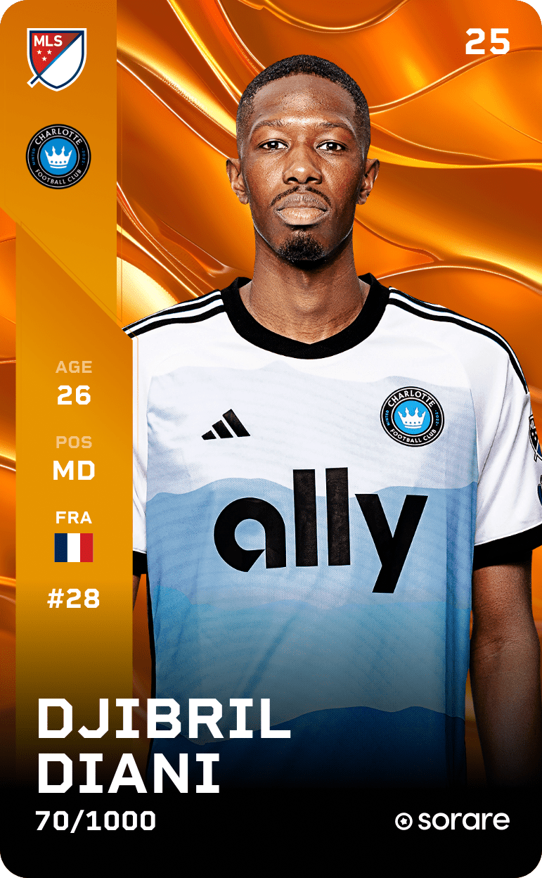 Djibril Diani 2025-26 • Limited 70/1000
