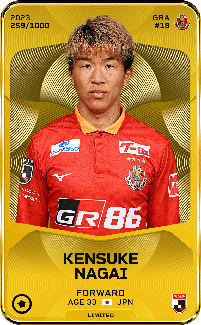 Kensuke Nagai 2023-24 • Limited 259/1000