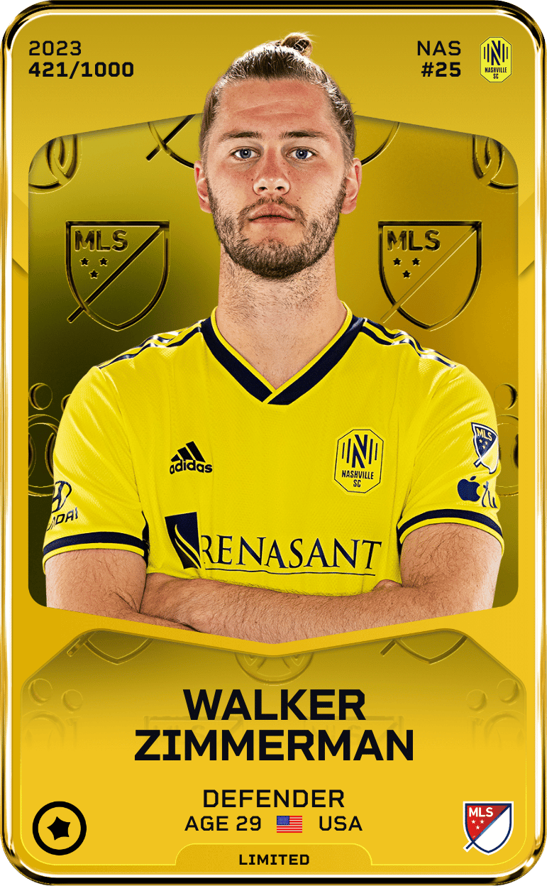 Walker Zimmerman 2023-24 • Limited 421/1000