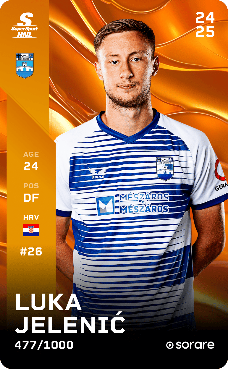 Luka Jelenić 2024-25 • Limited 477/1000