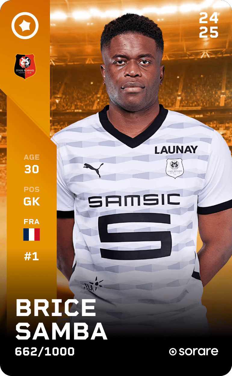Brice Samba 2024-25 • Limited 662/1000
