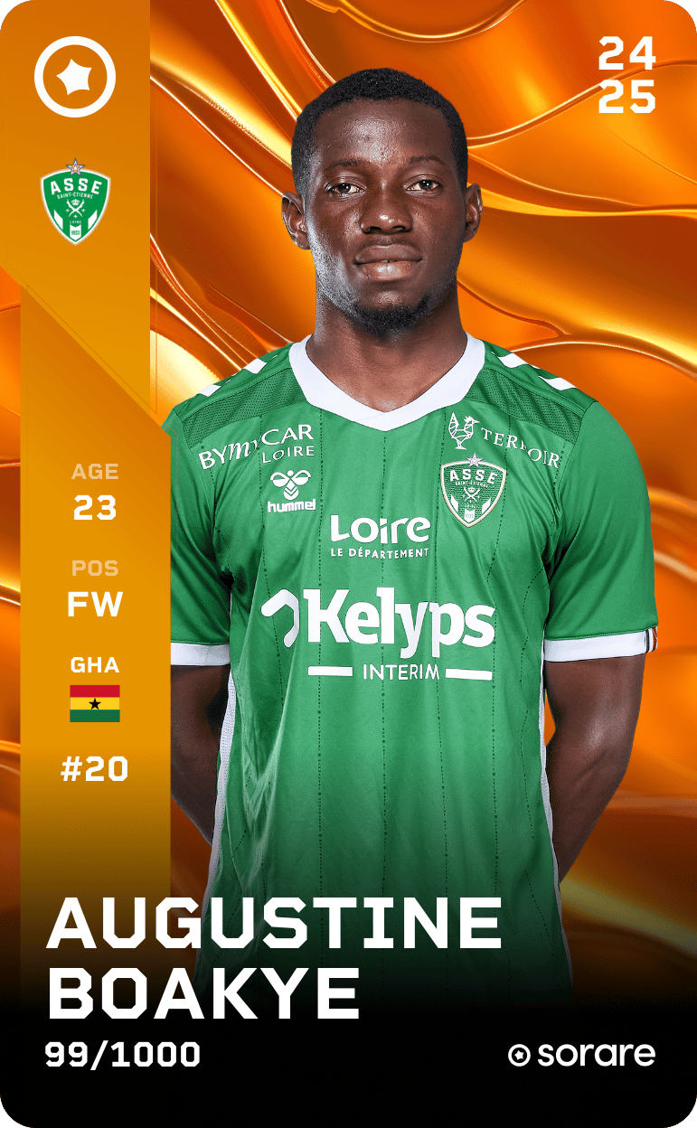 Augustine Boakye 2024-25 • Limited 99/1000