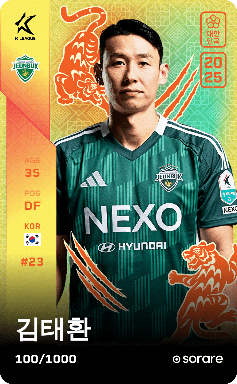 Kim Tae-Hwan 2025-26 • Limited 100/1000