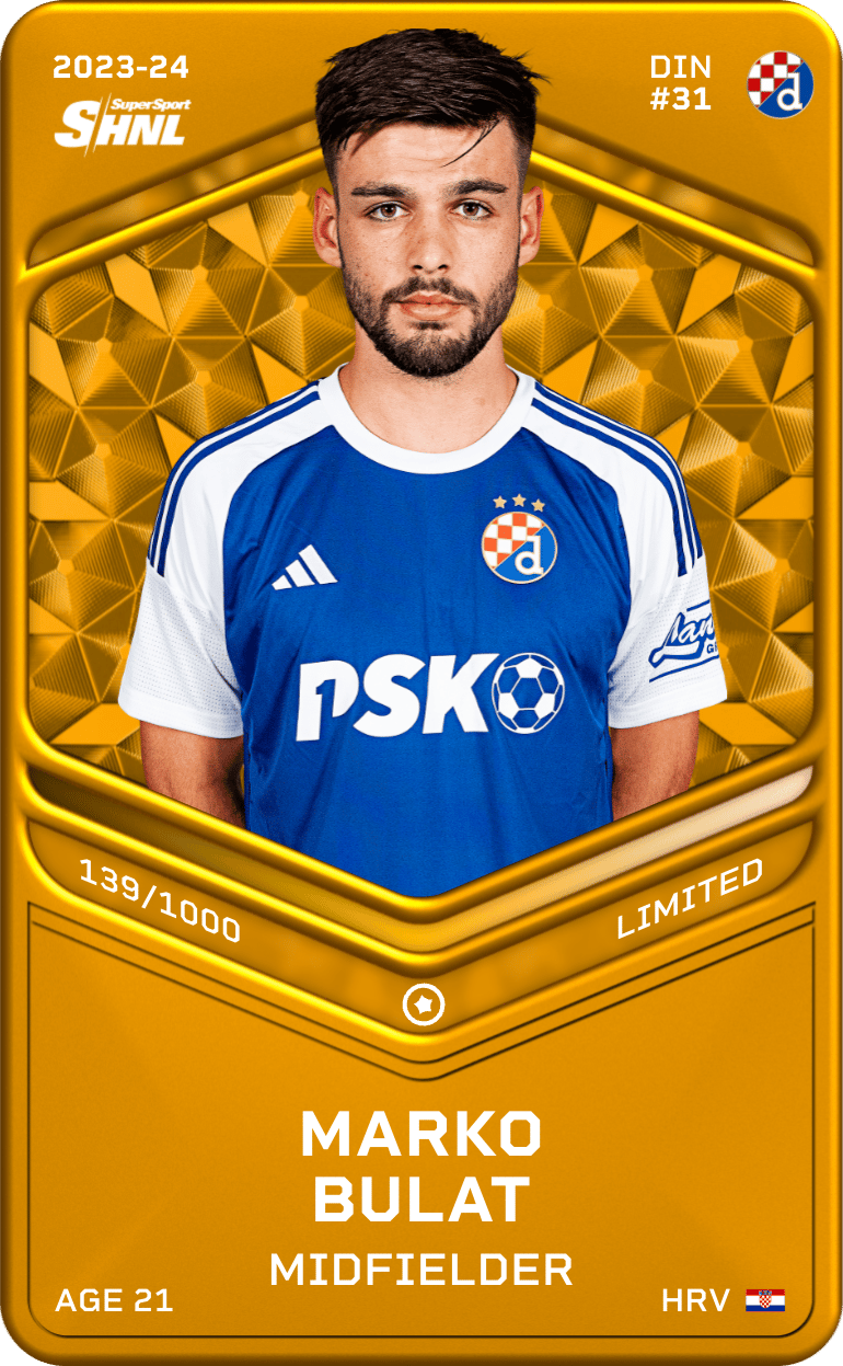 Marko Bulat 2023-24 • Limited 139/1000