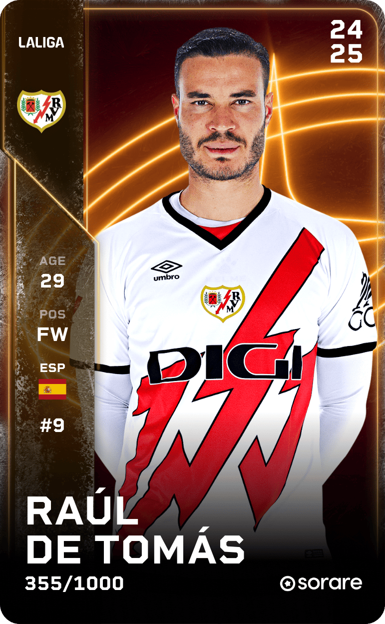 Raúl de Tomás 2024-25 • Limited 355/1000
