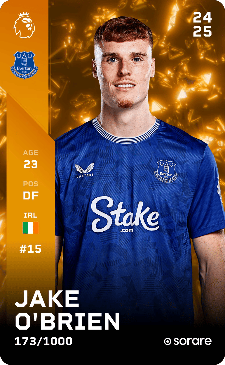 Jake O'Brien 2024-25 • Limited 173/1000