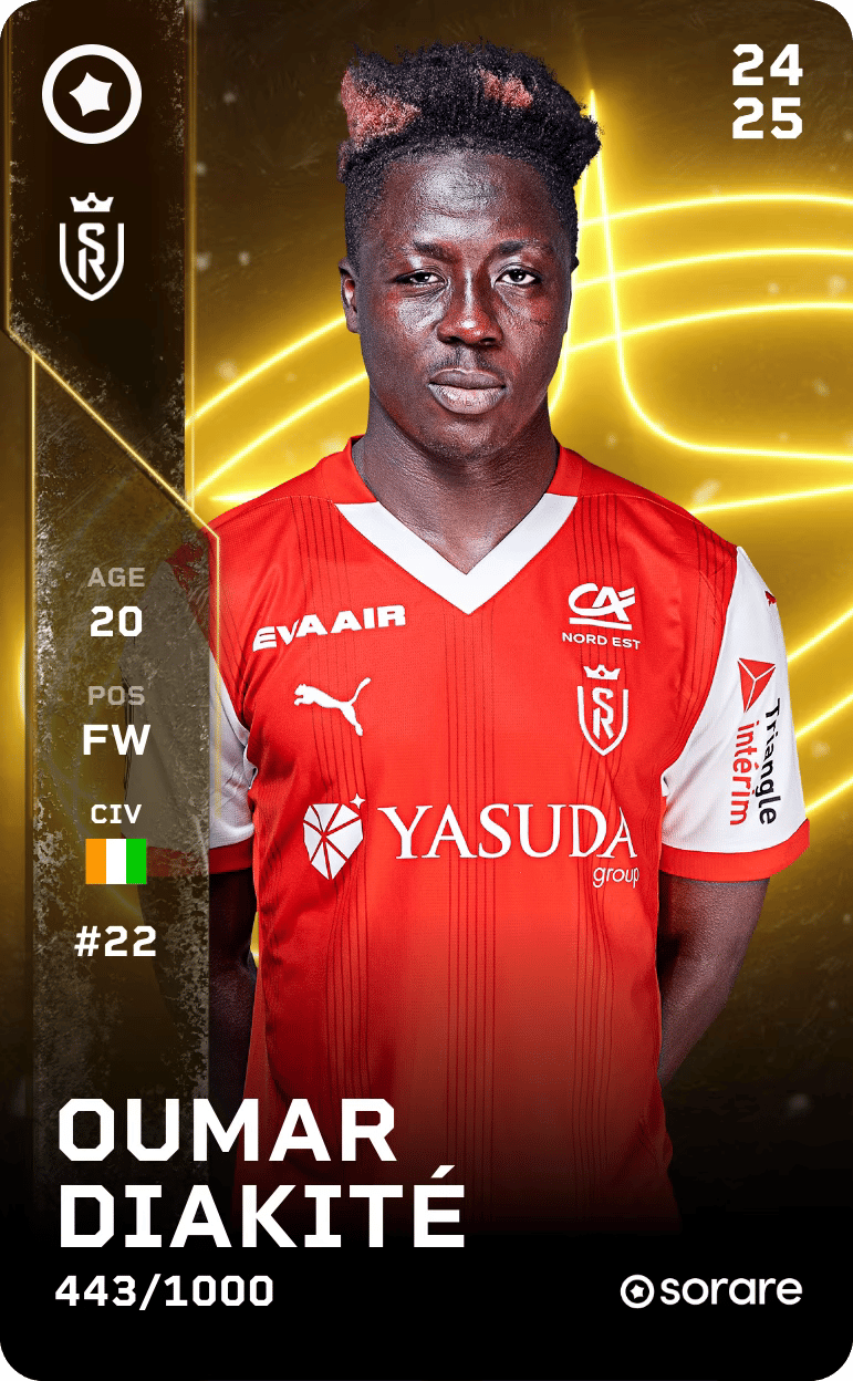 Oumar Diakité 2024-25 • Limited 443/1000