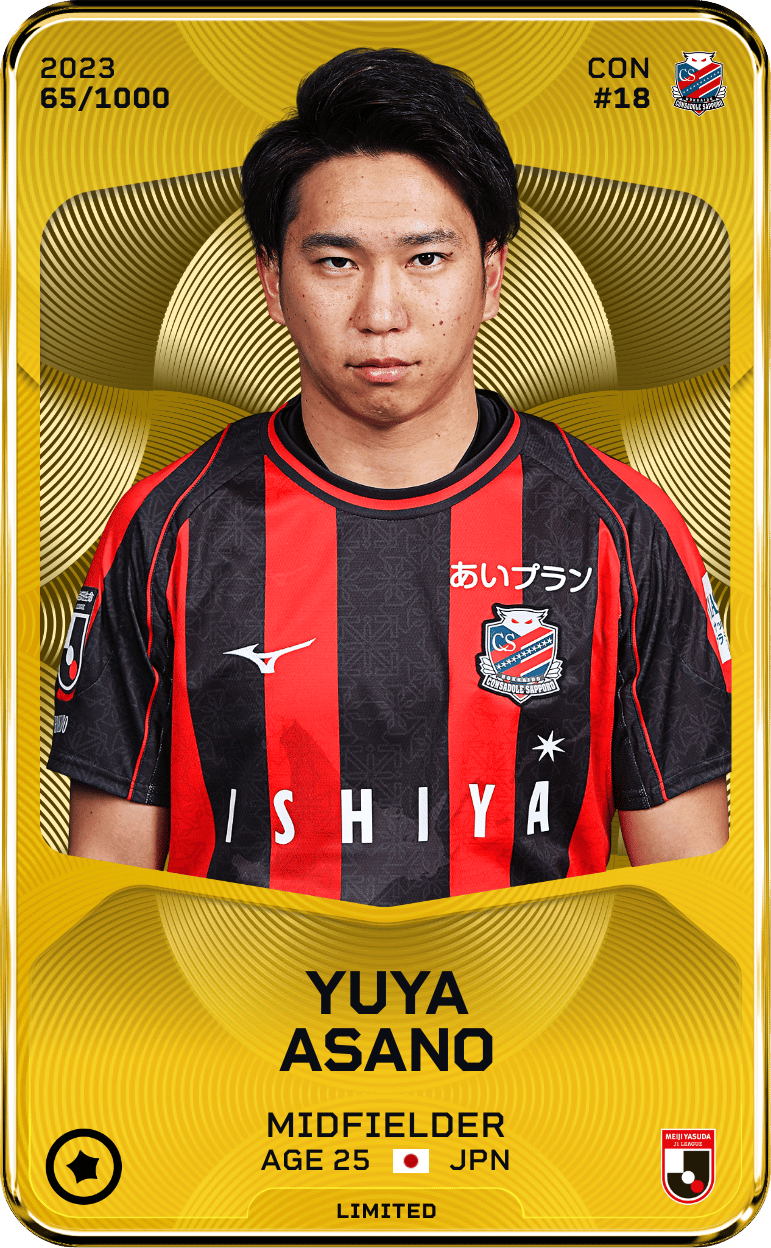 Yuya Asano 2023-24 • Limited 65/1000