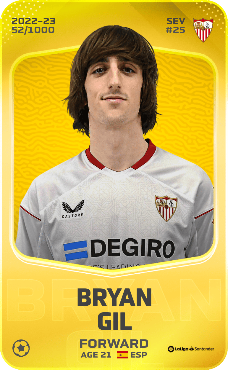 Bryan Gil 2022-23 • Limited 52/1000