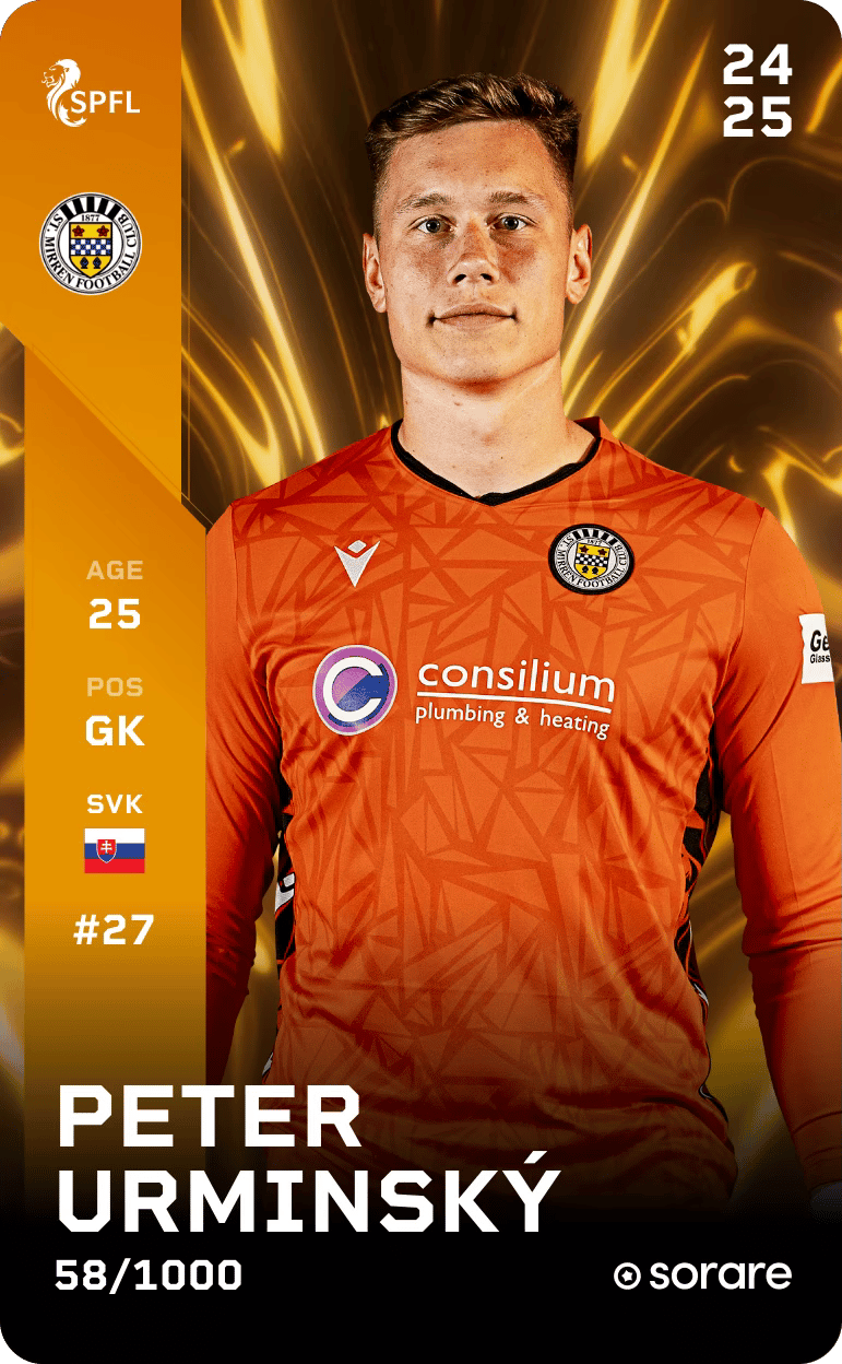 Peter Urminský 2024-25 • Limited 58/1000