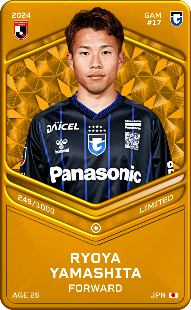 Ryoya Yamashita 2024-25 • Limited 249/1000