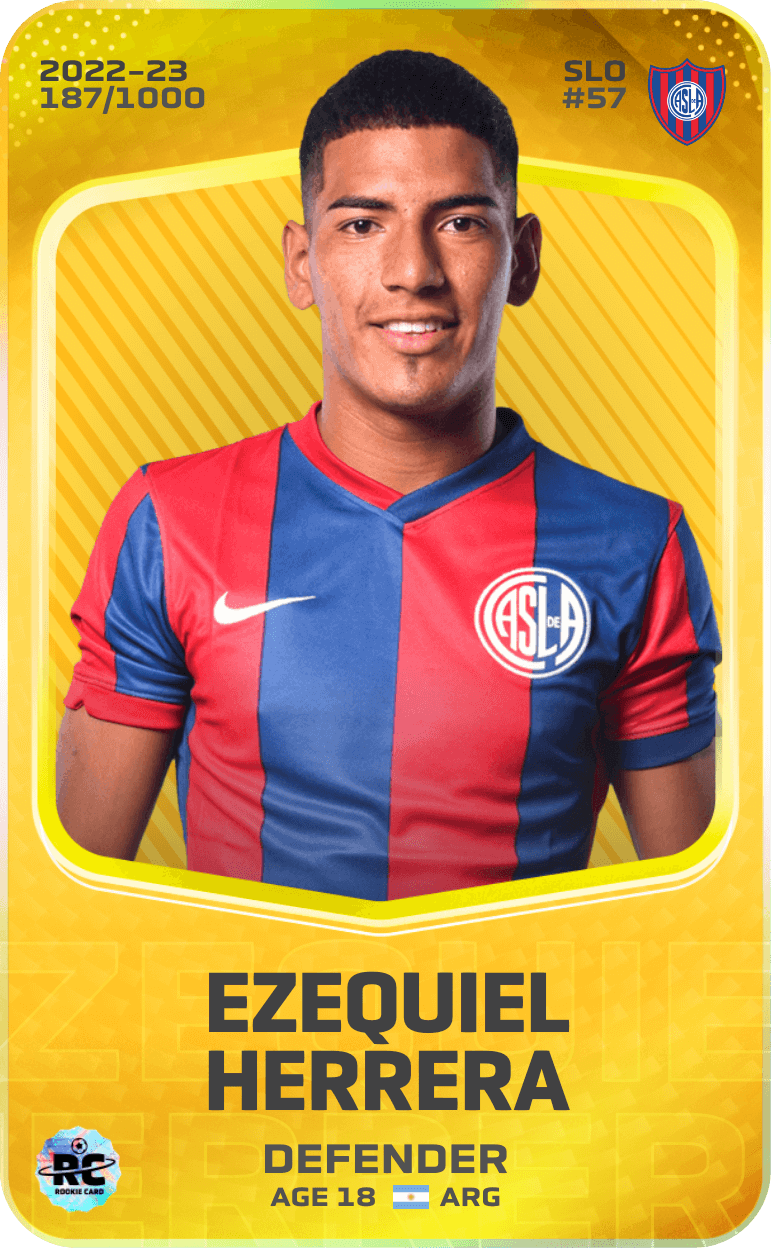 Ezequiel Herrera 2022-23 • Limited 187/1000