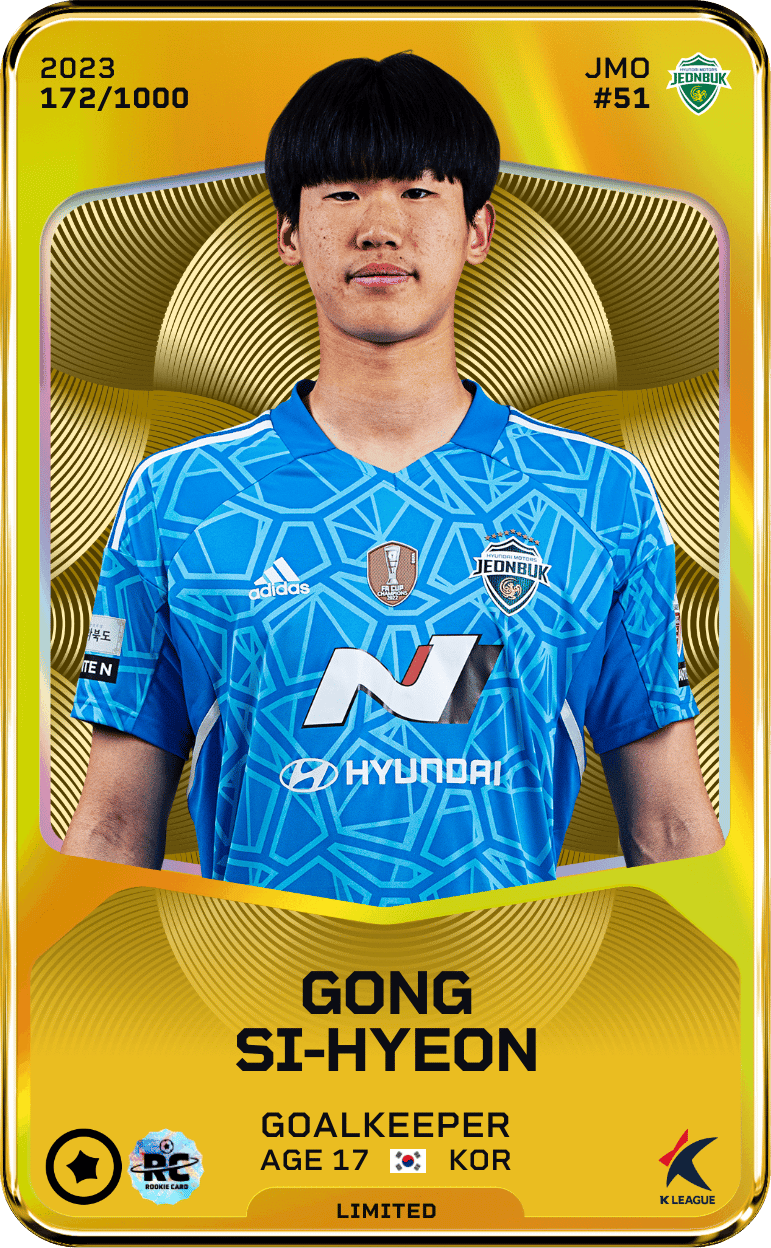 Gong Si-Hyeun 2023-24 • Limited 172/1000