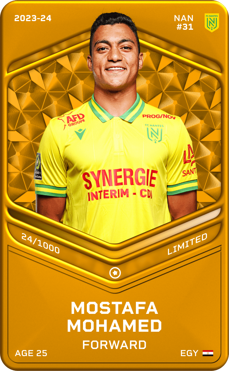 Mostafa Mohamed 2023-24 • Limited 24/1000