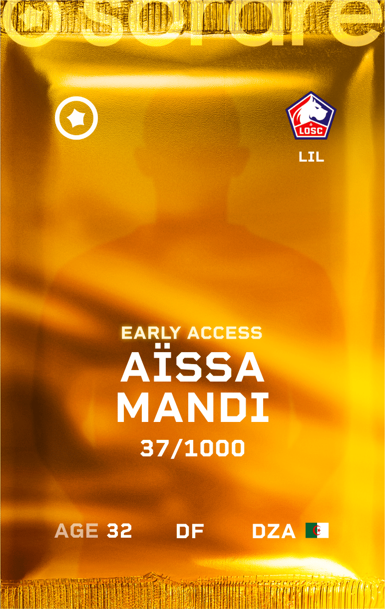 Aïssa Mandi 2024-25 • Limited 37/1000