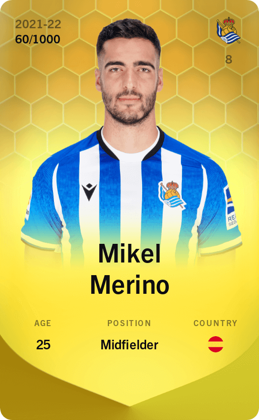 Mikel Merino 2021-22 • Limited 60/1000
