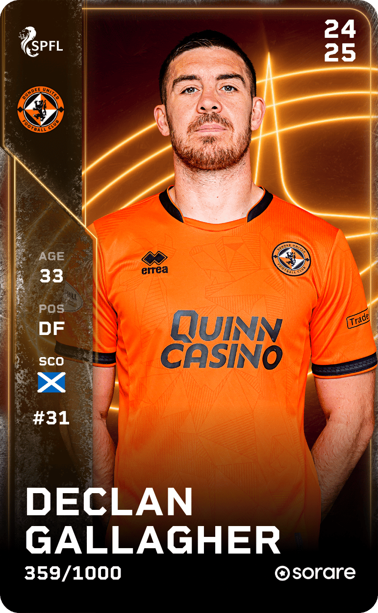 Declan Gallagher 2024-25 • Limited 359/1000
