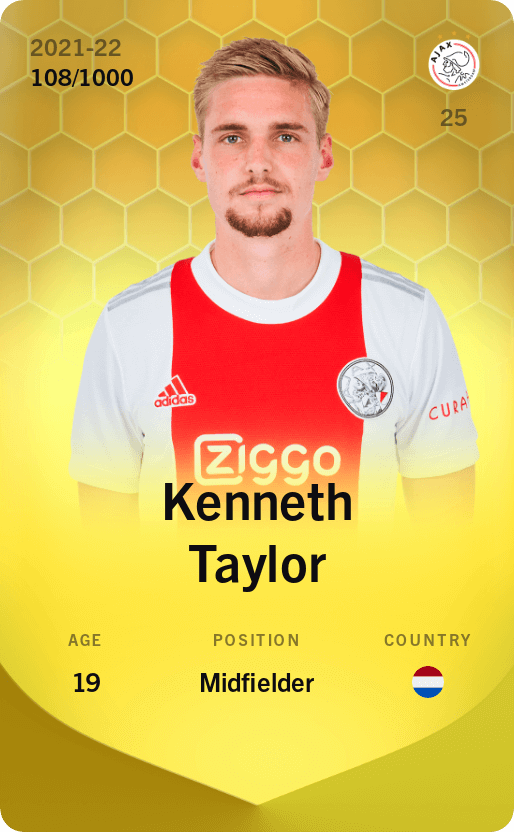Kenneth Taylor 2021-22 • Limited 108/1000