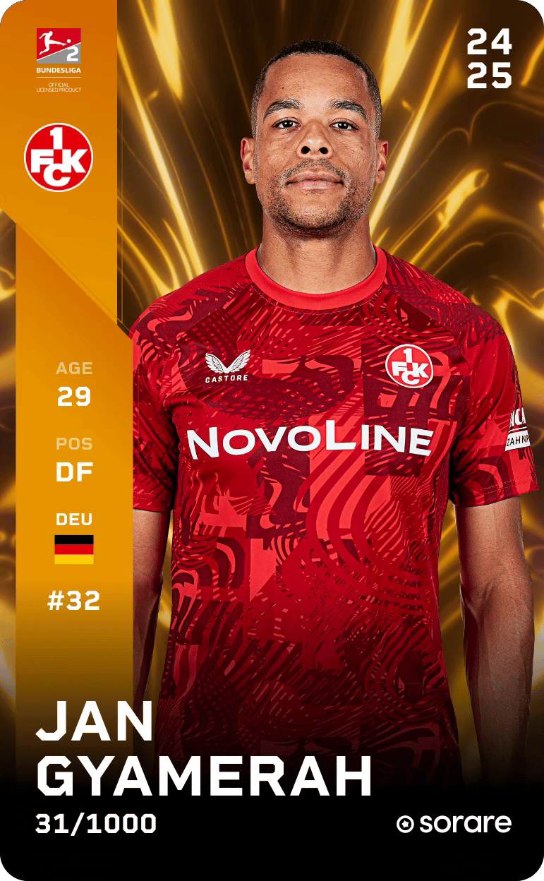 Jan Gyamerah 2024-25 • Limited 31/1000
