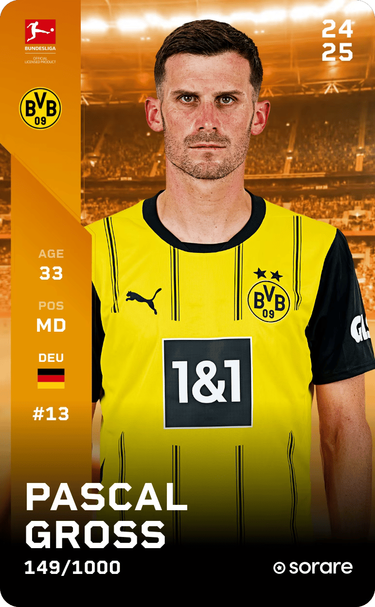 Pascal Gross 2024-25 • Limited 149/1000