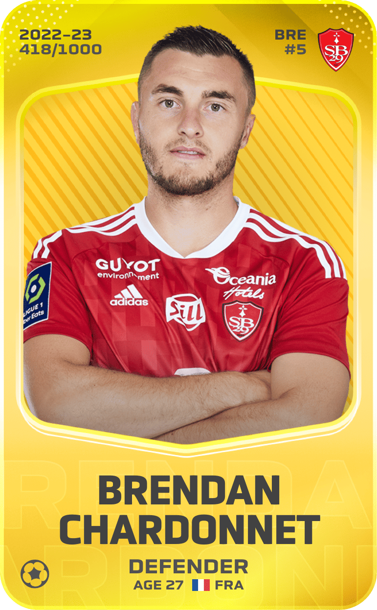 Brendan Chardonnet 2022-23 • Limited 418/1000