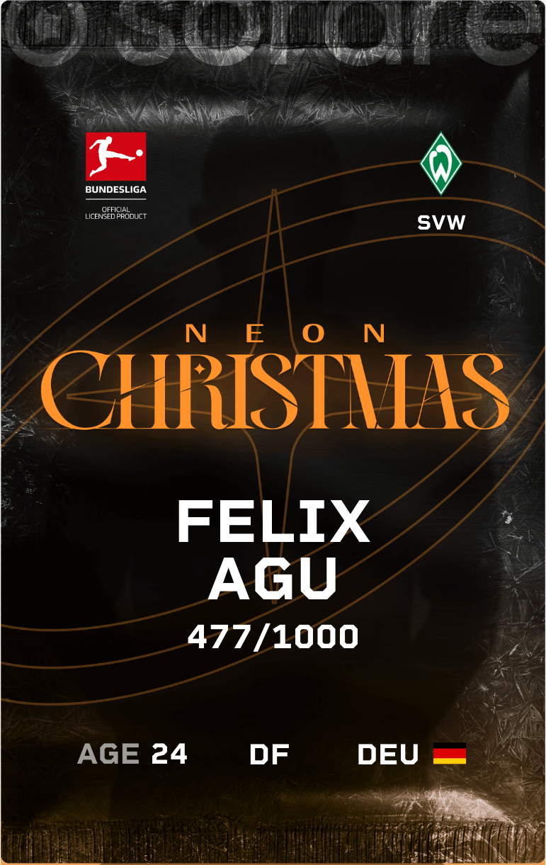 Felix Agu 2024-25 • Limited 477/1000