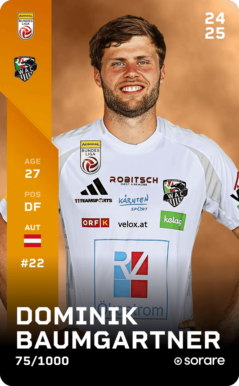 Dominik Baumgartner 2024-25 • Limited 75/1000