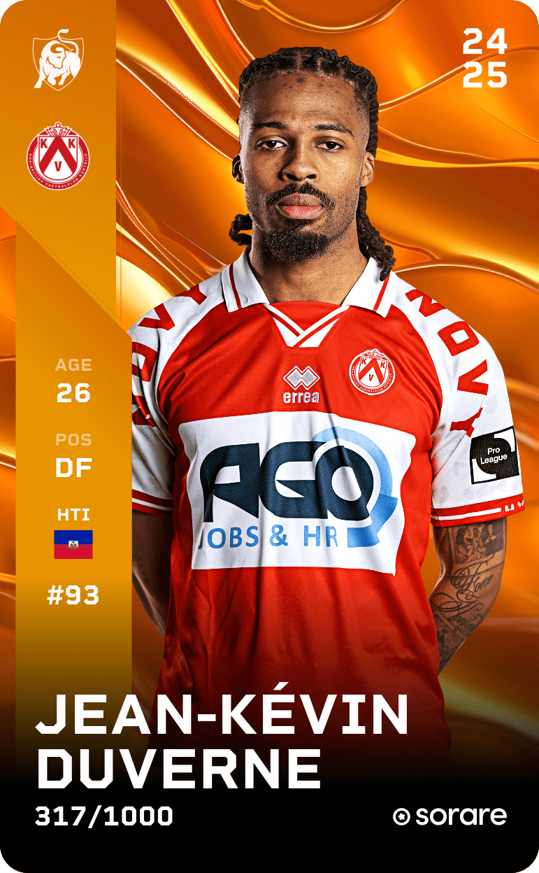 Jean-Kévin Duverne 2024-25 • Limited 317/1000