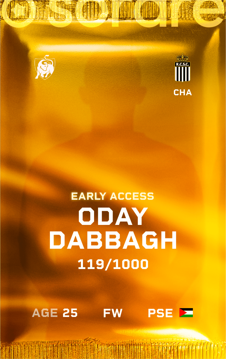 Oday Dabbagh 2024-25 • Limited 119/1000