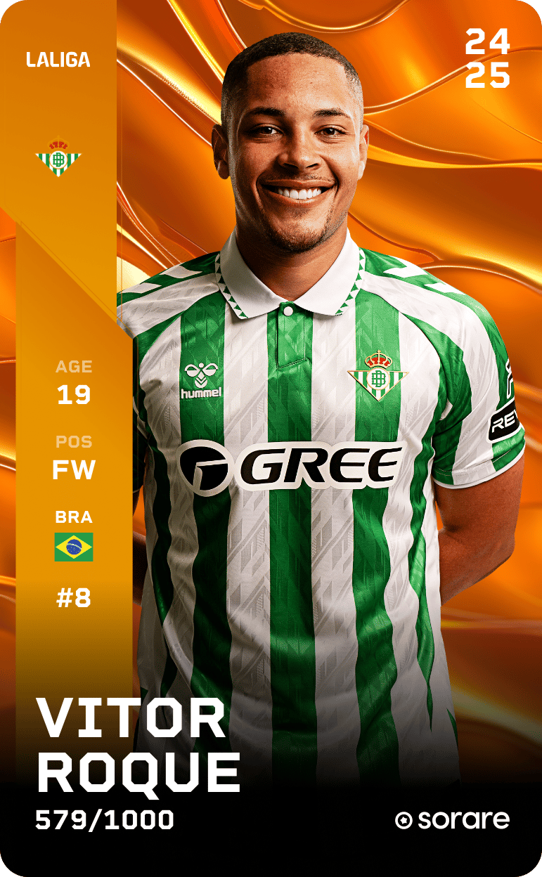 Vitor Roque 2024-25 • Limited 579/1000