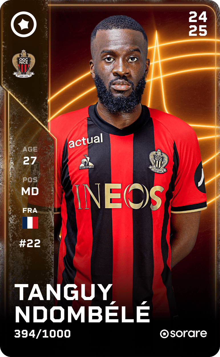 Tanguy Ndombélé 2024-25 • Limited 394/1000