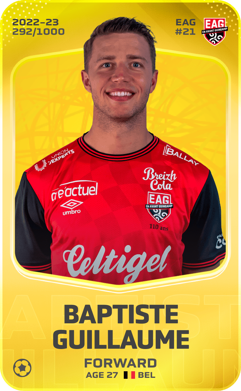 Baptiste Guillaume 2022-23 • Limited 292/1000