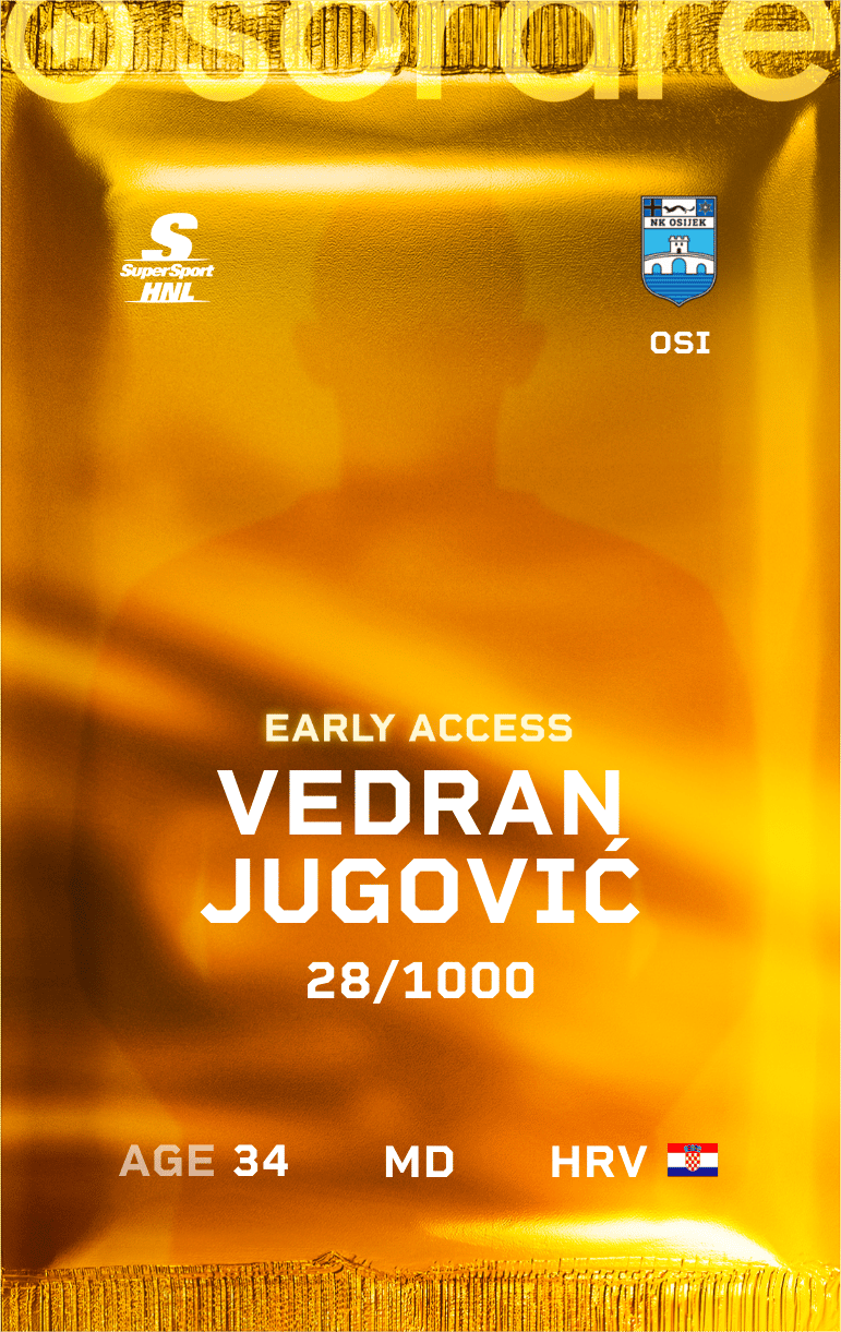Vedran Jugović 2024-25 • Limited 28/1000