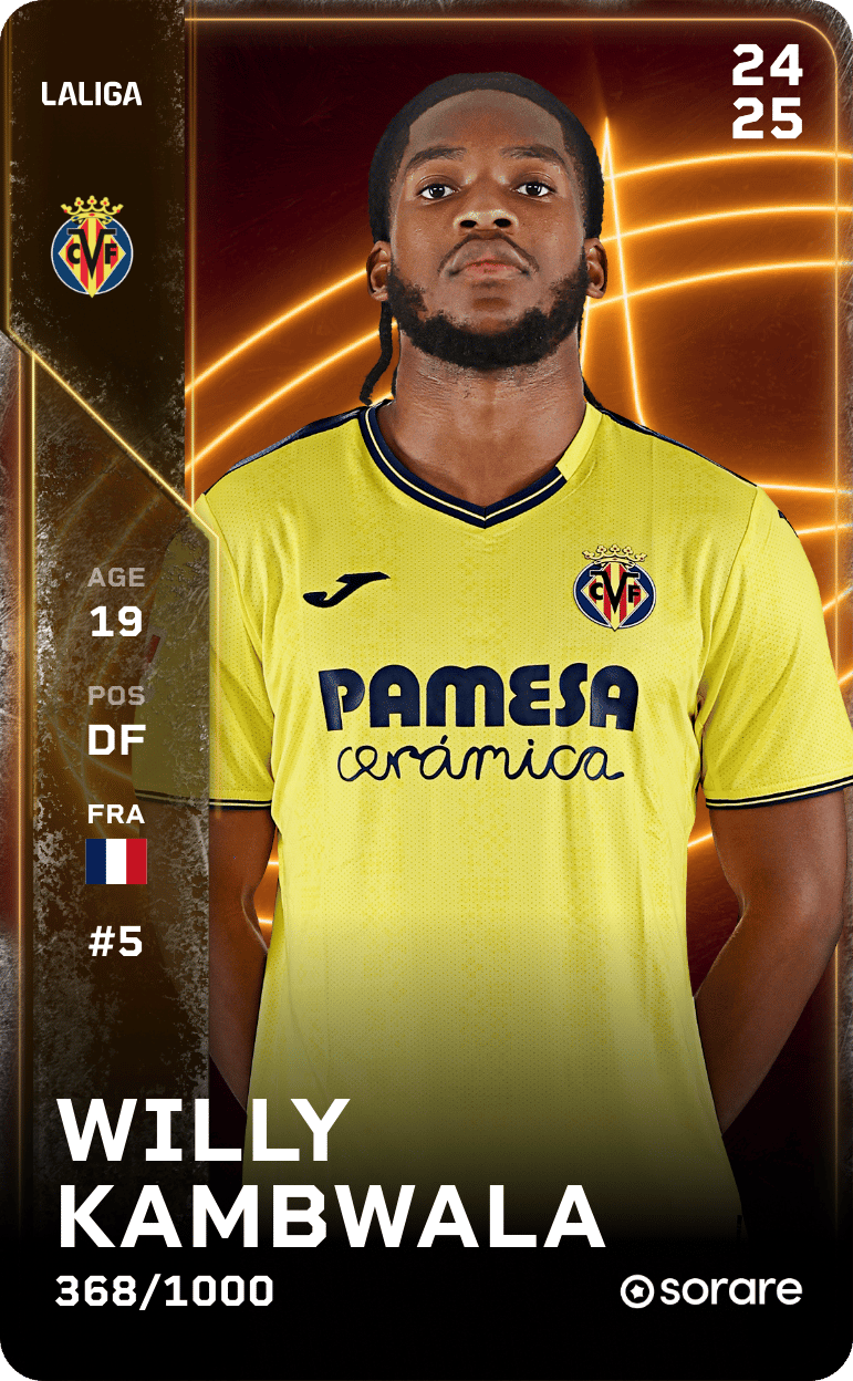 Willy Kambwala 2024-25 • Limited 368/1000