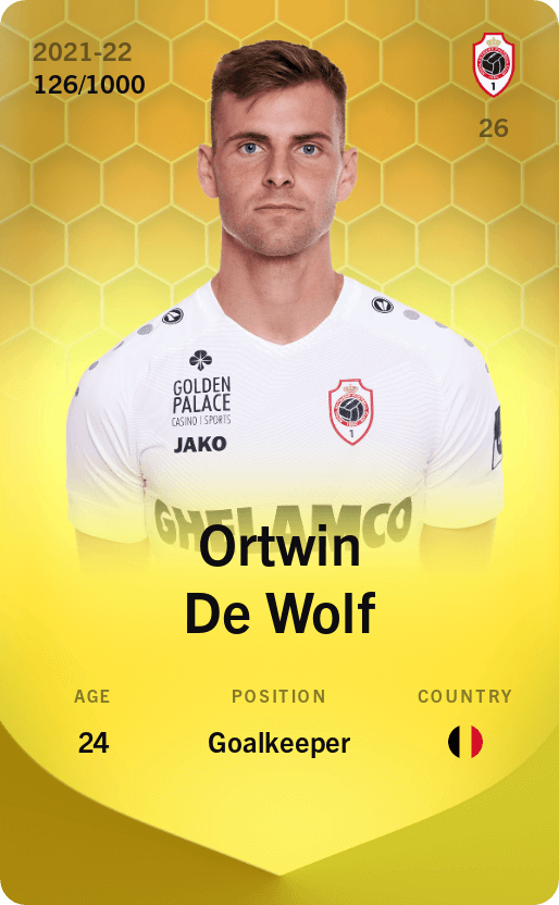 Ortwin De Wolf 2021-22 • Limited 126/1000