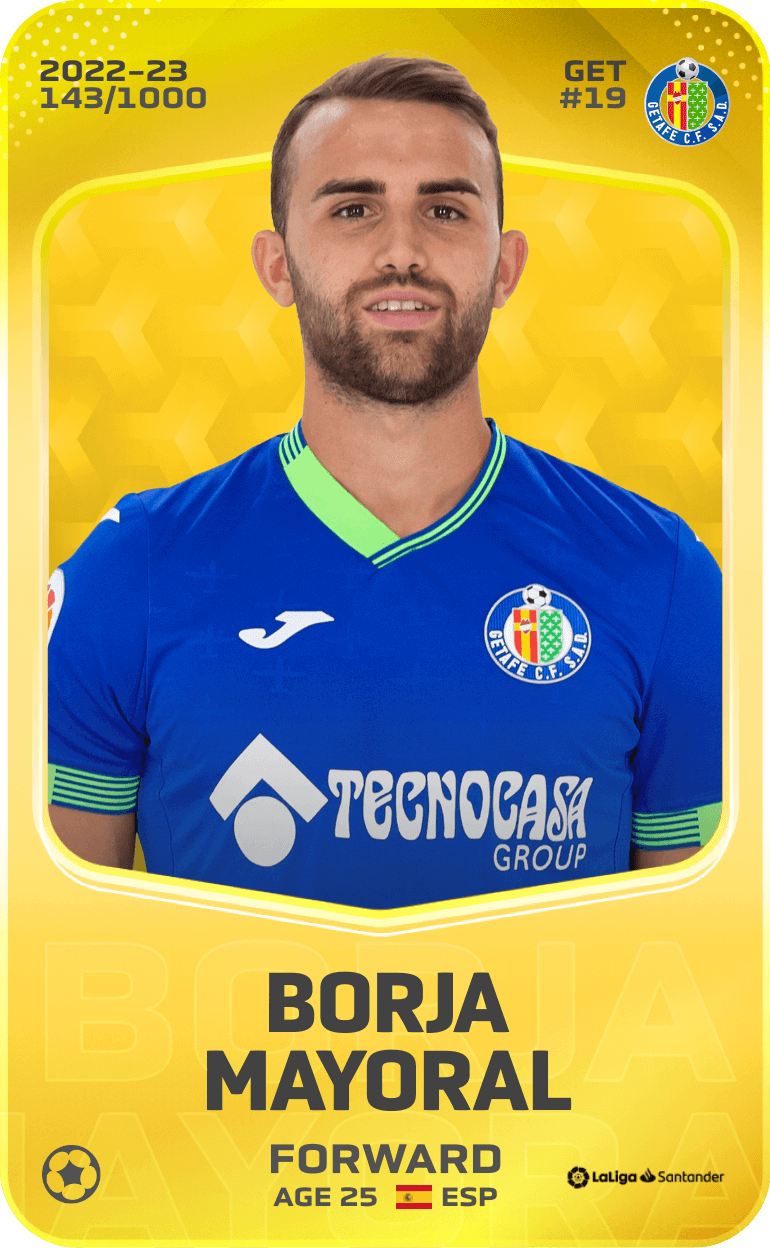 Borja Mayoral 2022-23 • Limited 143/1000