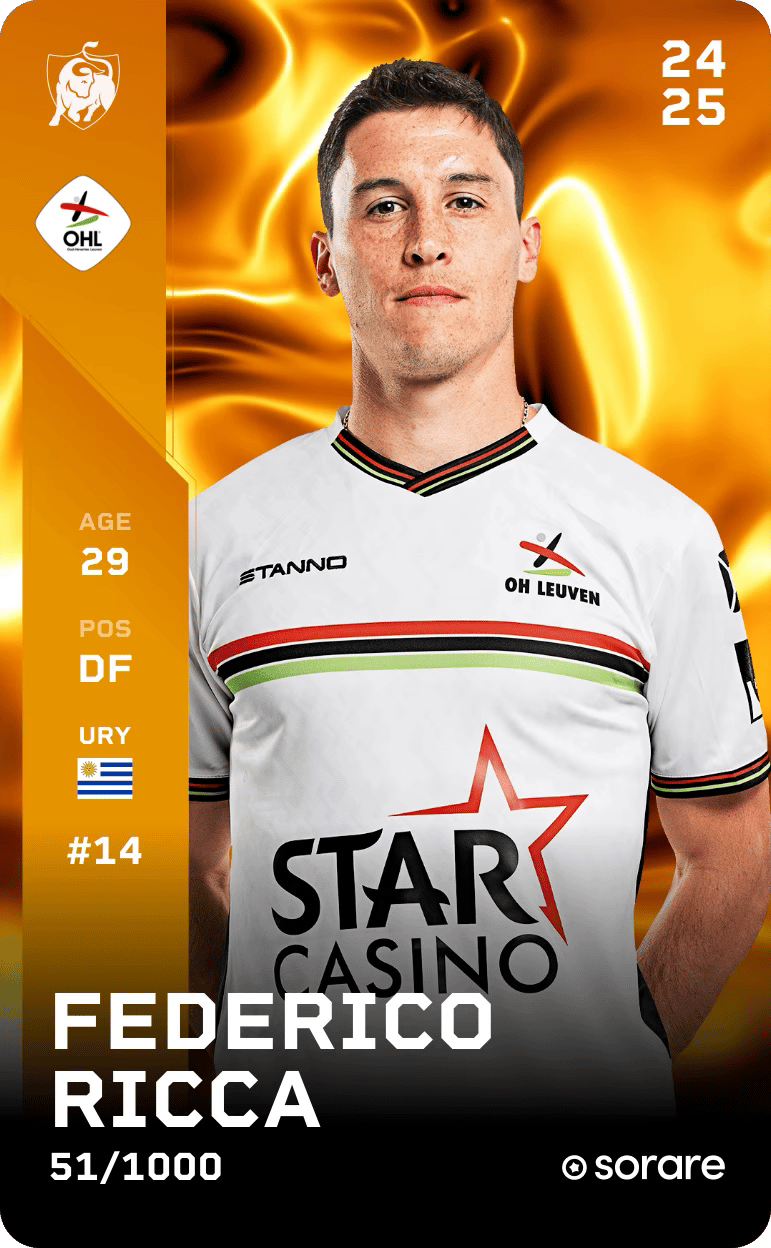 Federico Ricca 2024-25 • Limited 51/1000