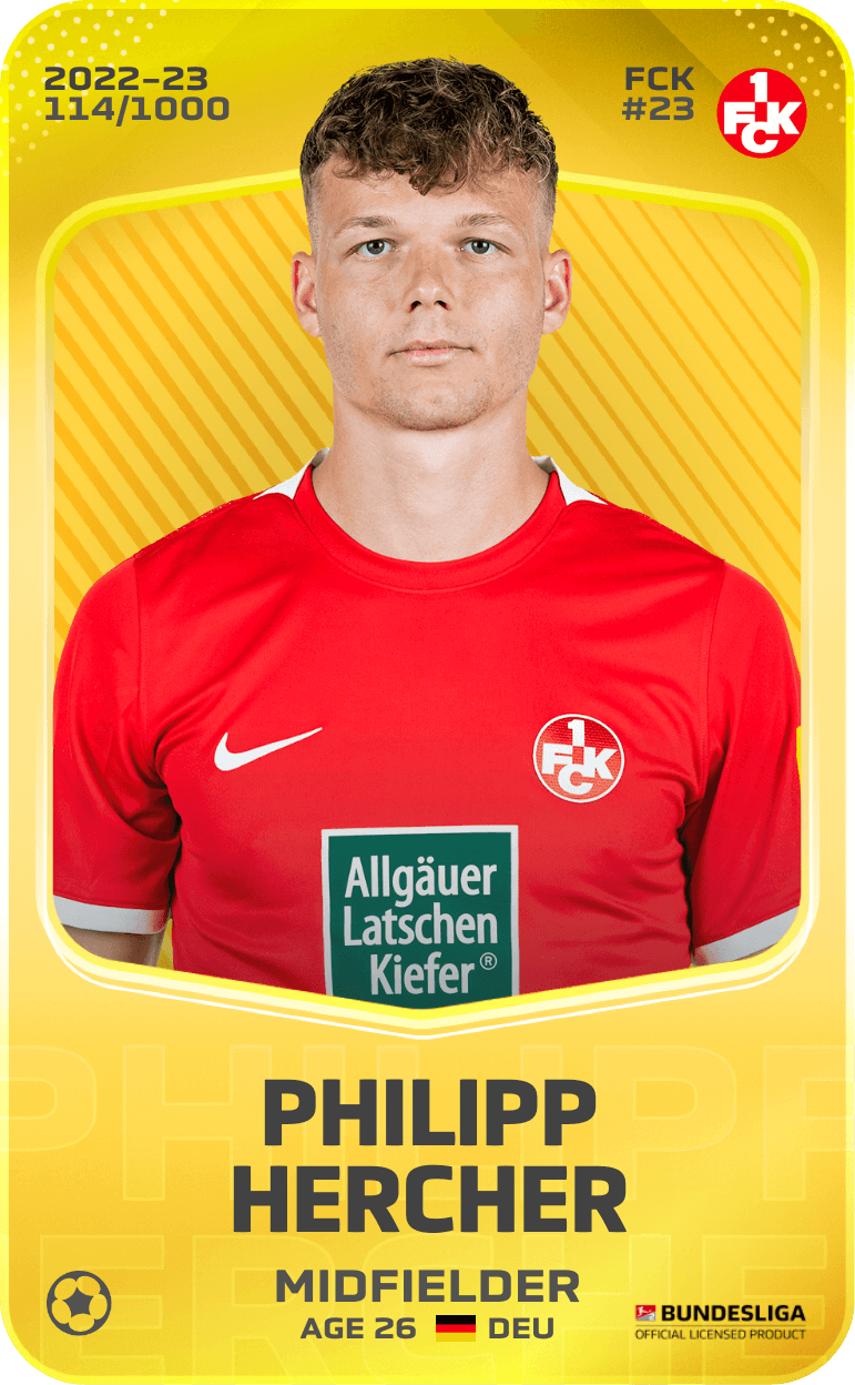 Philipp Hercher 2022-23 • Limited 114/1000