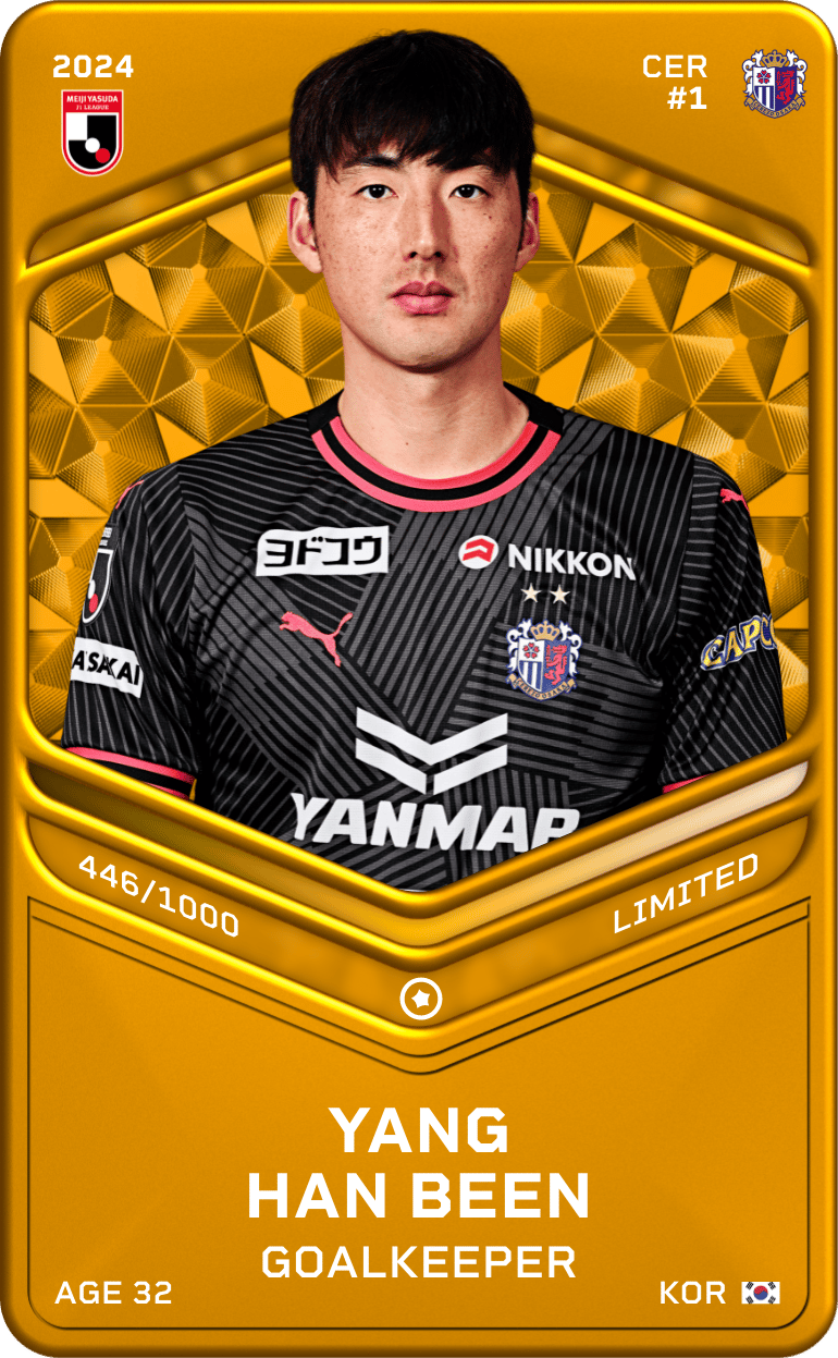 YANG HAN BEEN 2024-25 • Limited 446/1000